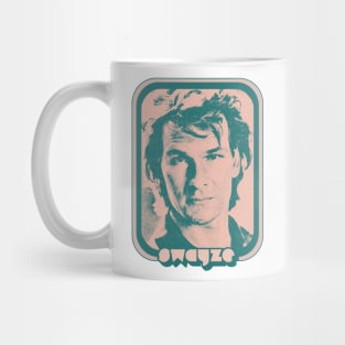 Patrick Swayze // Retro 80s Fan Aesthetic Design Mug